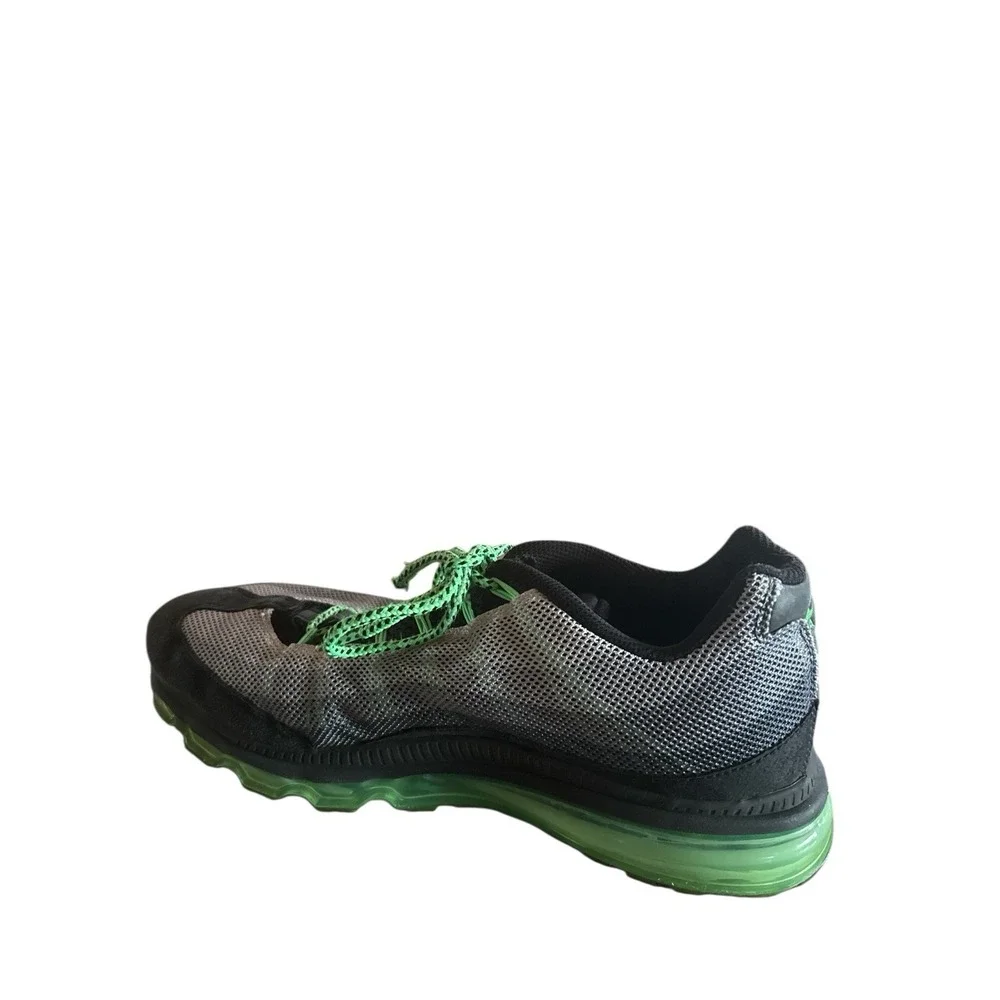 Nike Air Max 95 Dynamic Flywire Poison Green Men's Size 10.5 Y2K Gray‎ Green